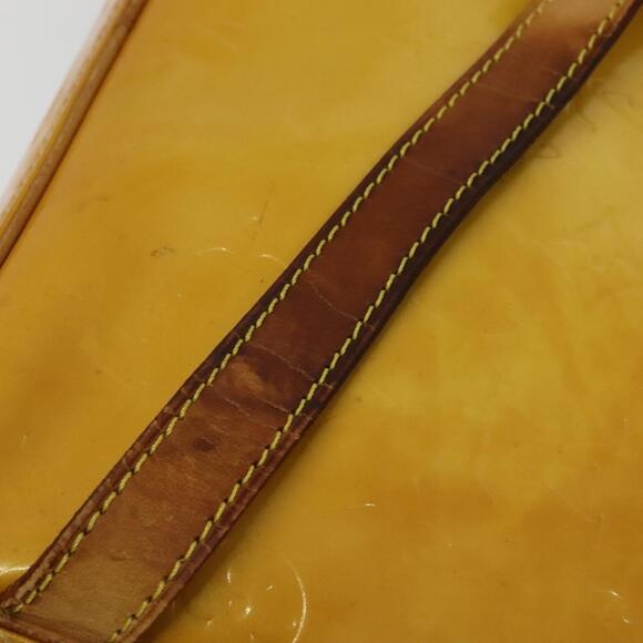 LOUIS VUITTON Monogram Vernis Marley Backpack Yellow M91040 - Picture 9 of 13